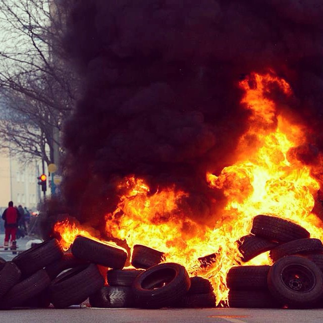 European Central Bank Opening Protests 19