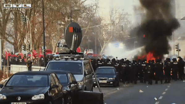 European Central Bank Opening Protests 193