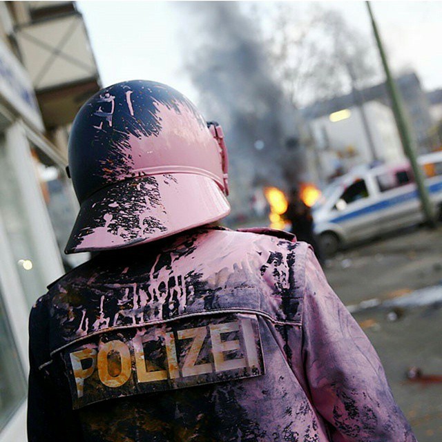 European Central Bank Opening Protests 28