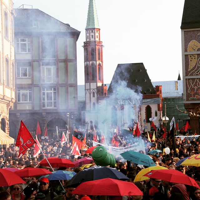 European Central Bank Opening Protests 37