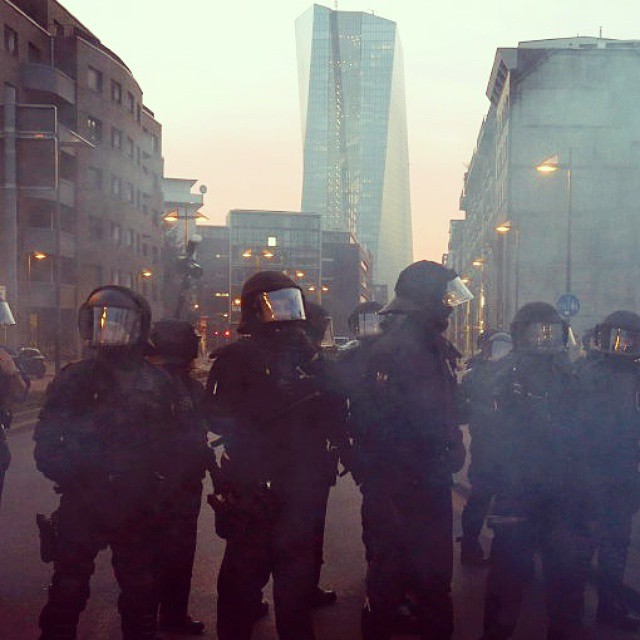 European Central Bank Opening Protests 44