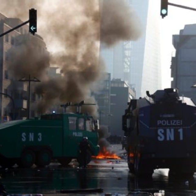 European Central Bank Opening Protests 50