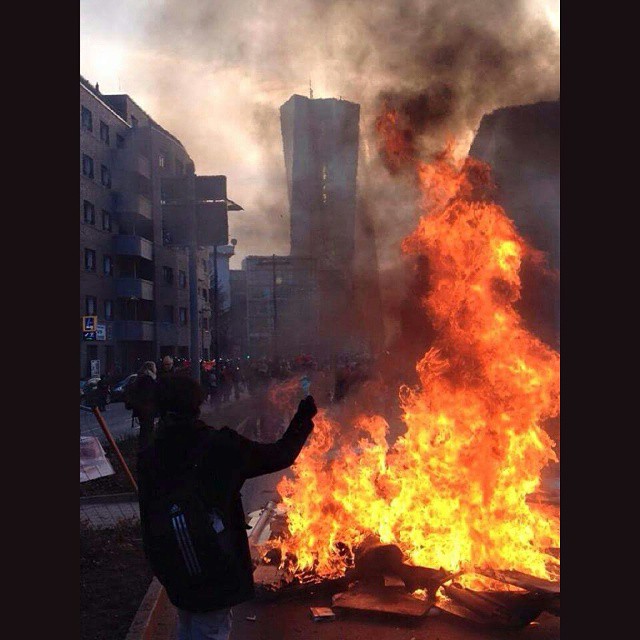 European Central Bank Opening Protests 58