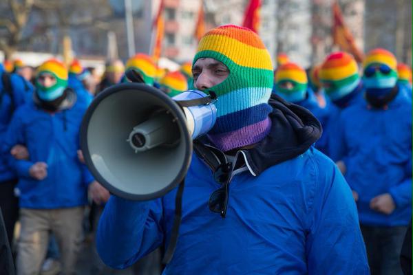 European Central Bank Opening Protests 65