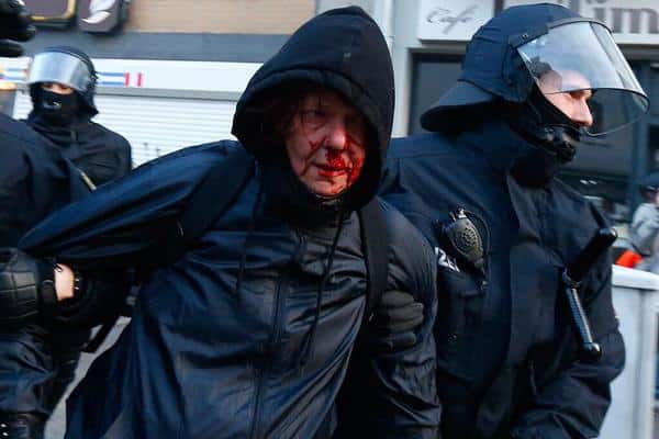 European Central Bank Opening Protests 67