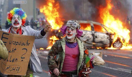 European Central Bank Opening Protests 68