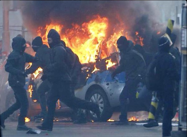 European Central Bank Opening Protests 79