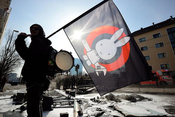 European Central Bank Opening Protests 81