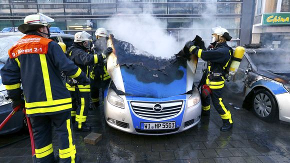 European Central Bank Opening Protests 85