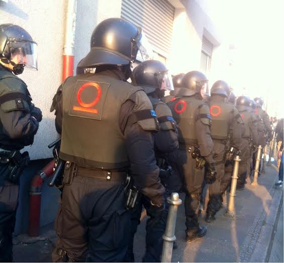 European Central Bank Opening Protests 93