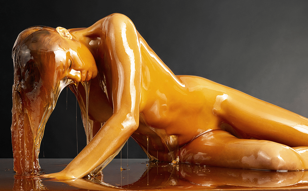 Some Artist Drenched People In Honey And Took Pictures… It’s Actually Pretty Awesome