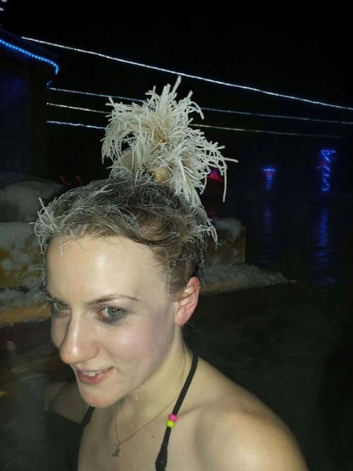 Icicles In Hair 6