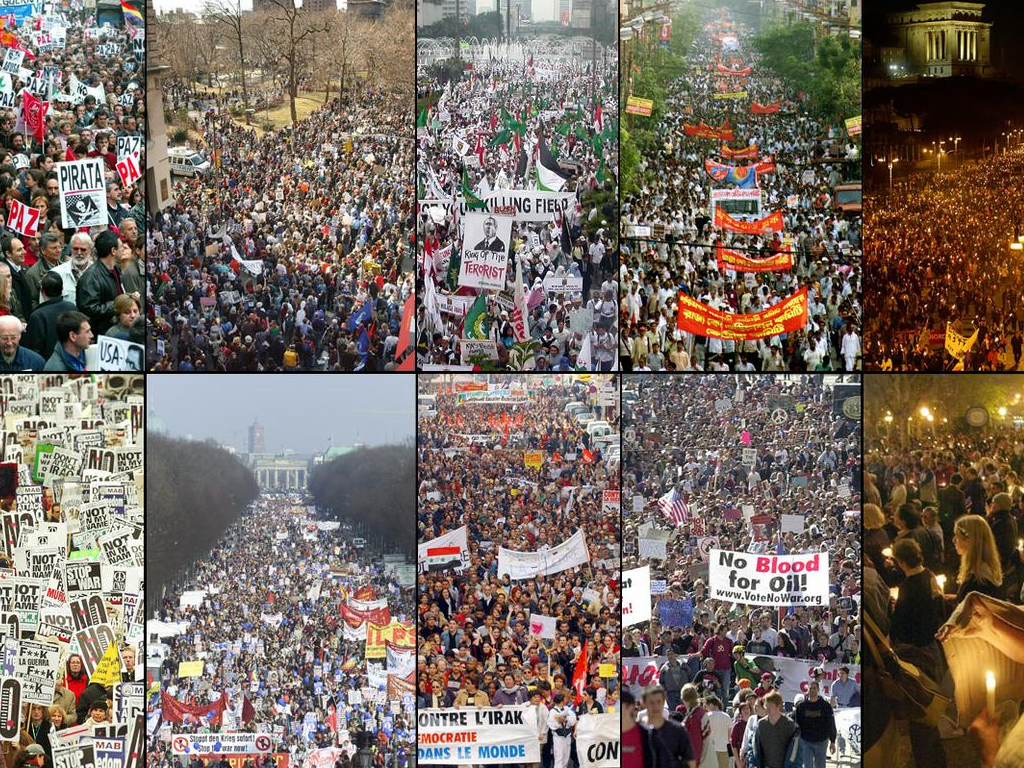 Irag Decade - Demonstrations