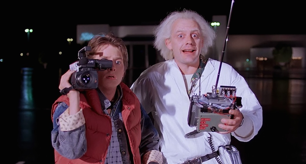 Marty McFly Doc Brown