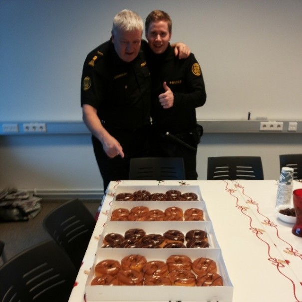 Reykjavik Police Instagram - Donuts