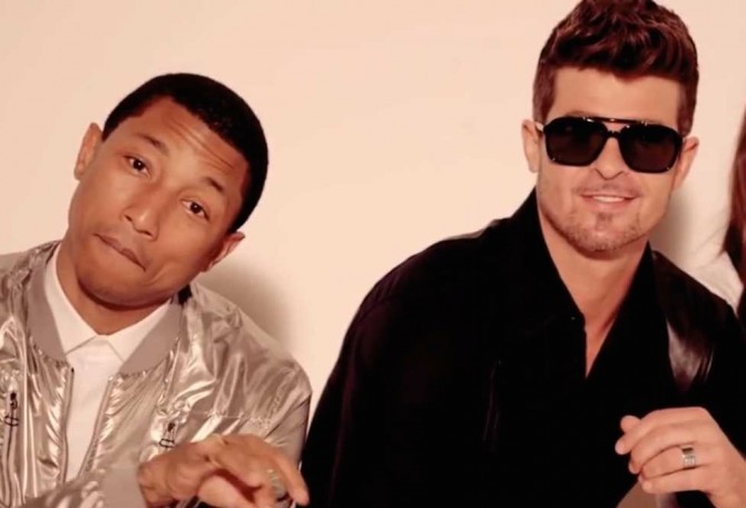 Robin Thicke Pharrell