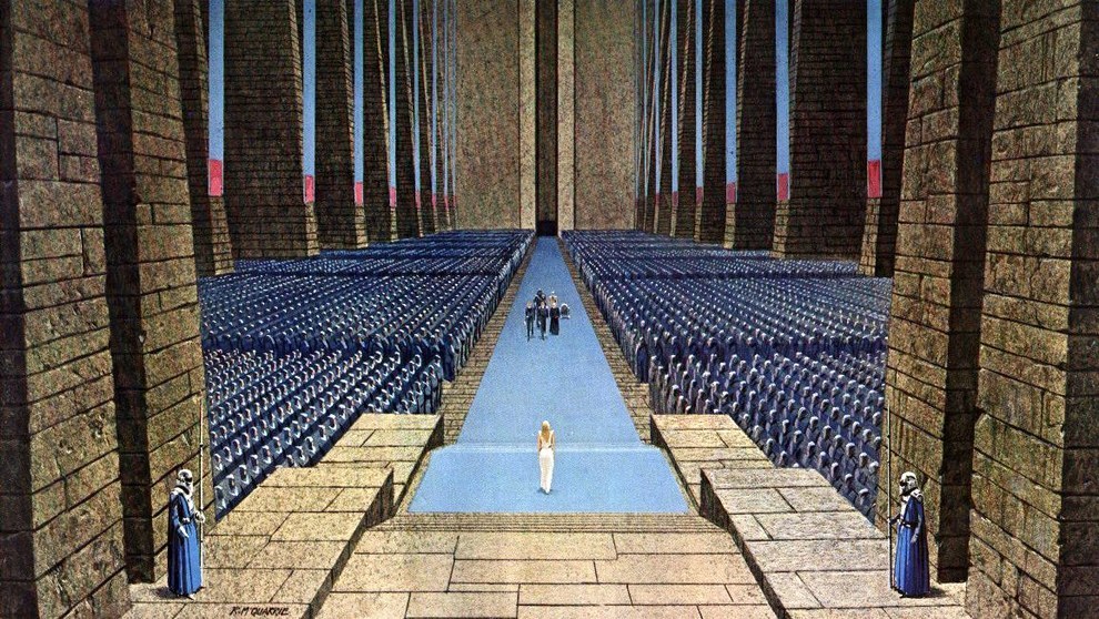 Star Wars Concept Art - Ralph McQuarrie - Church