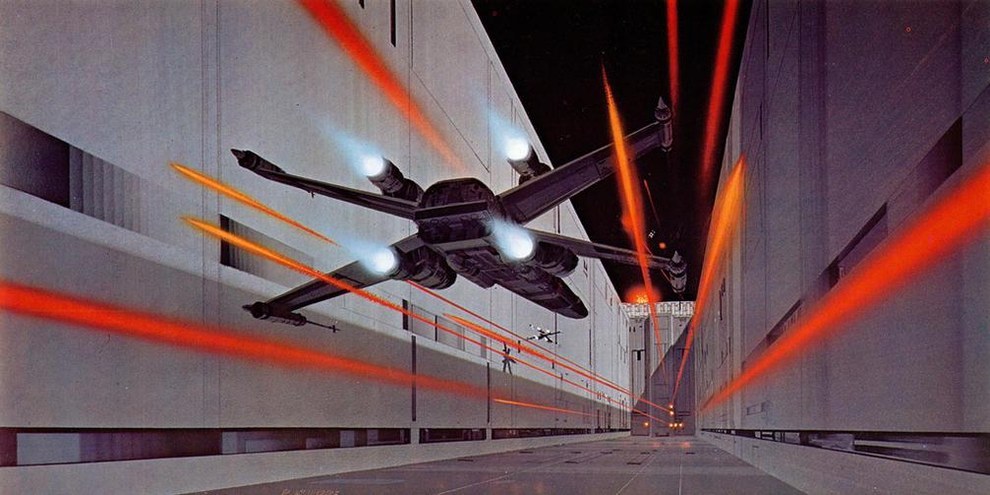 Star Wars Concept Art - Ralph McQuarrie - Final Scenes