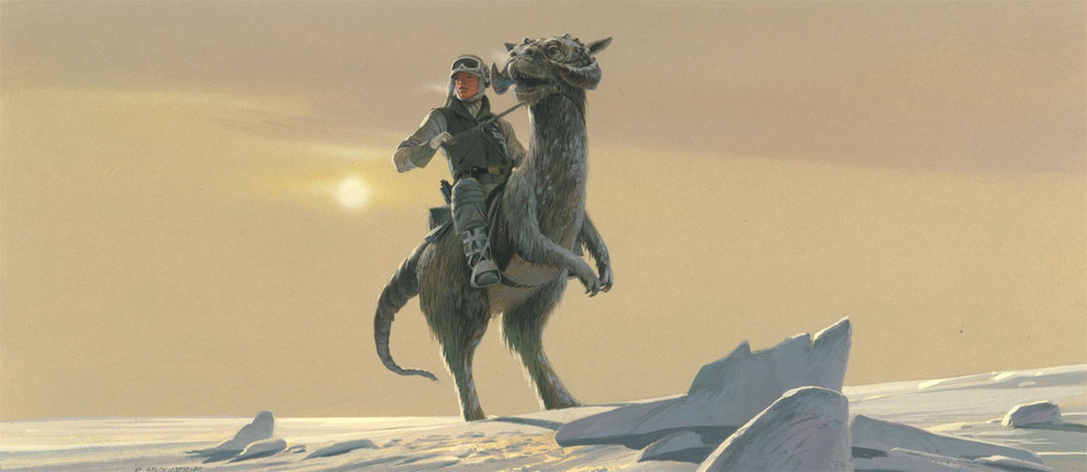 Star Wars Concept Art - Ralph McQuarrie - Hoth