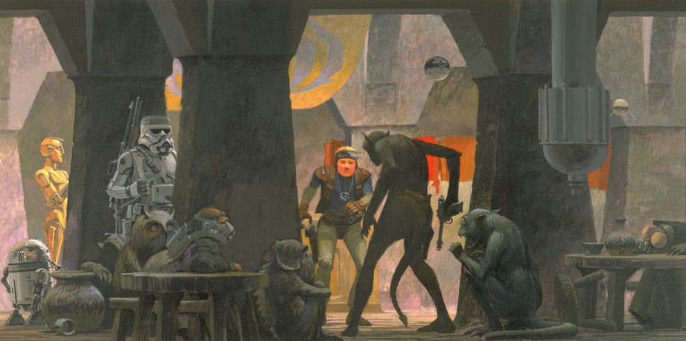 Star Wars Concept Art - Ralph McQuarrie - Jabbas Club