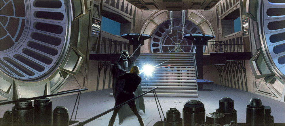 Star Wars Concept Art - Ralph McQuarrie - More vader