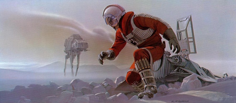 Star Wars Concept Art - Ralph McQuarrie - Runner