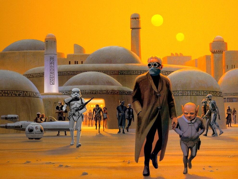 Star Wars Concept Art - Ralph McQuarrie - Storm Trooper