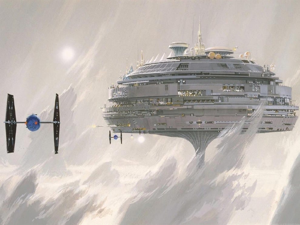 Star Wars Concept Art - Ralph McQuarrie - Tai Fighters