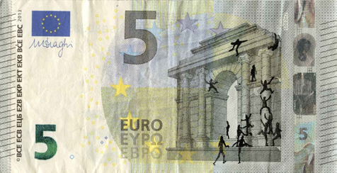 Stefano Hacked Euro Notes - Climber