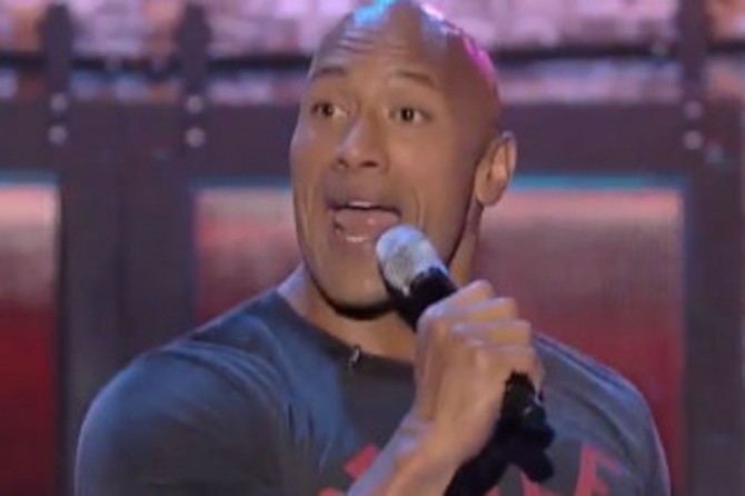 The Rock Shake It Off