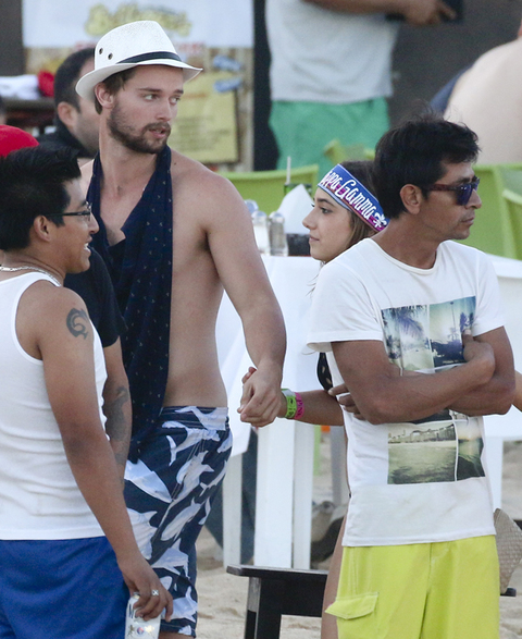 EXCLUSIVE!!! Patrick Schwarzenegger living the season of springb