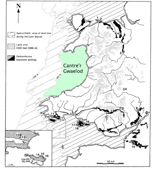 Cantrer Gwaelod map