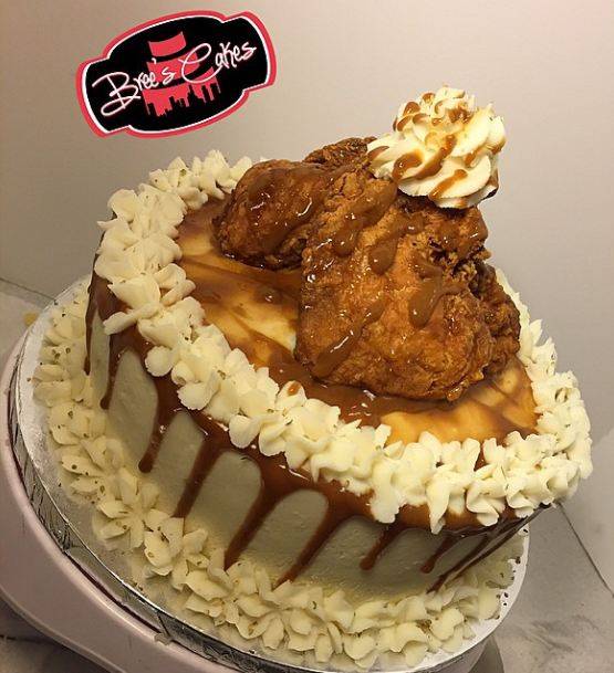 Chicken, Potato And Gravy Cake 2