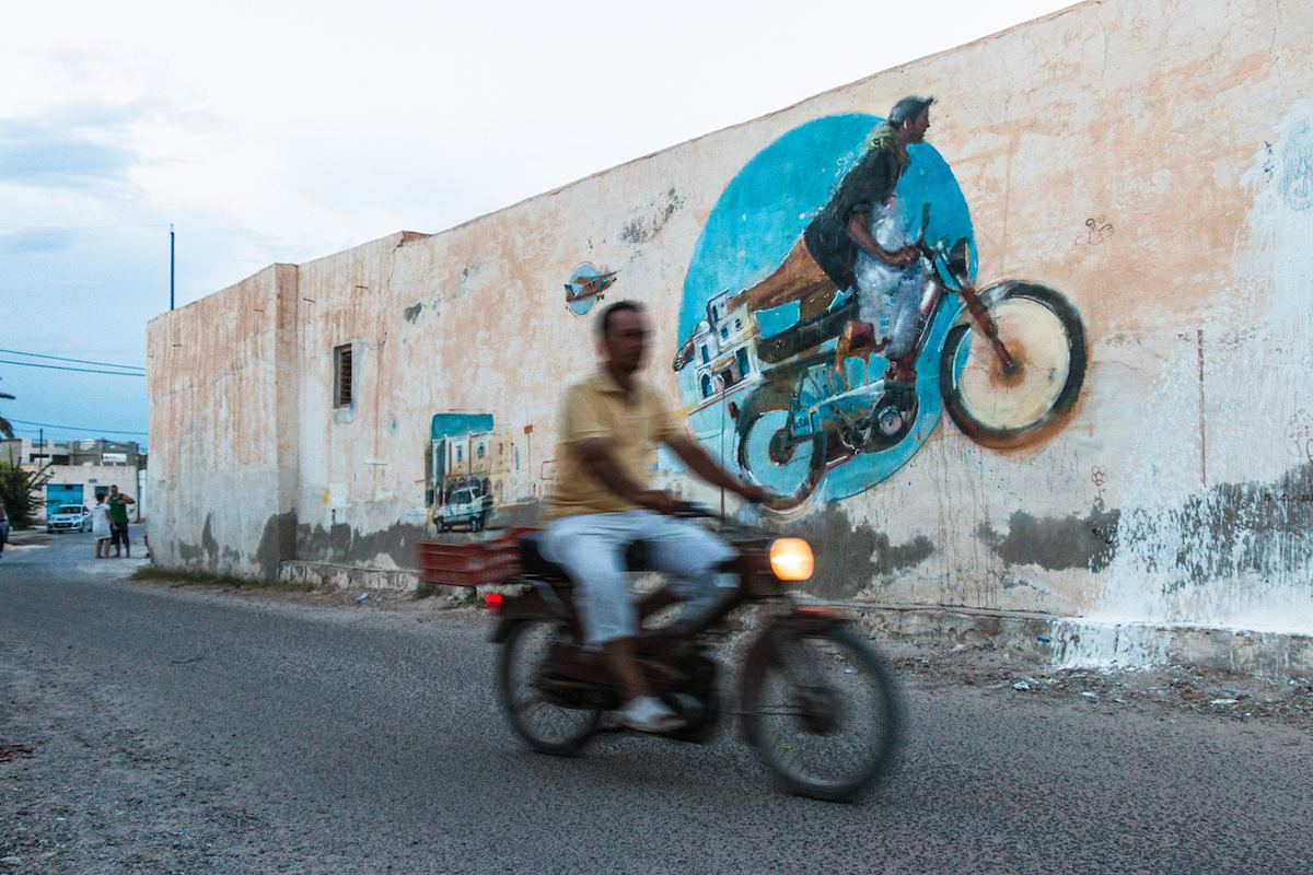 Er-Riadh Street Art Project Tunisia - Bie