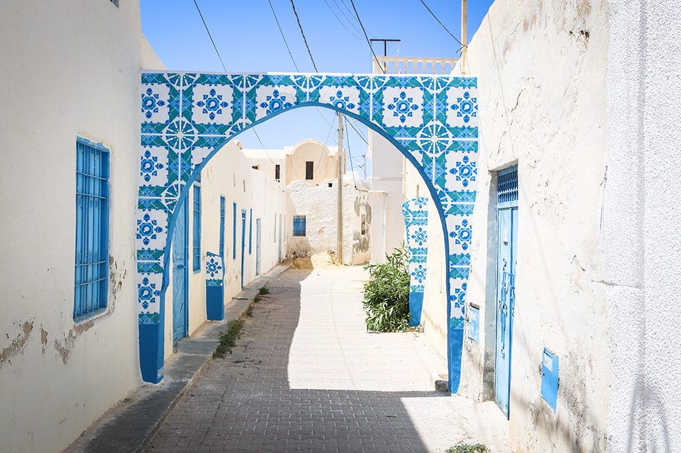 Er-Riadh Street Art Project Tunisia - Pattern 2