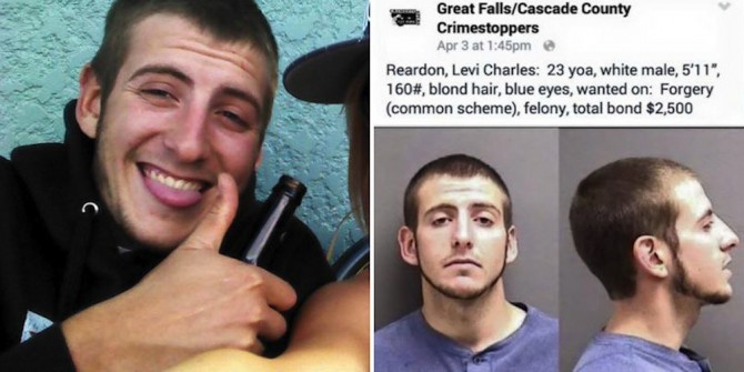 Guy Likes Facebook Wanted; Gets Arrested