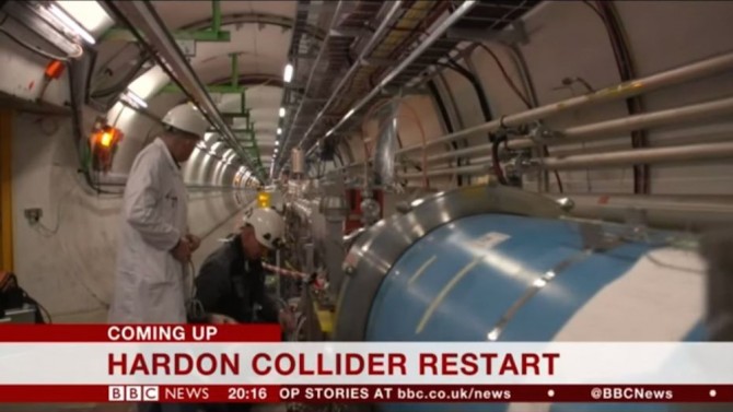 Hardon Collider Restart