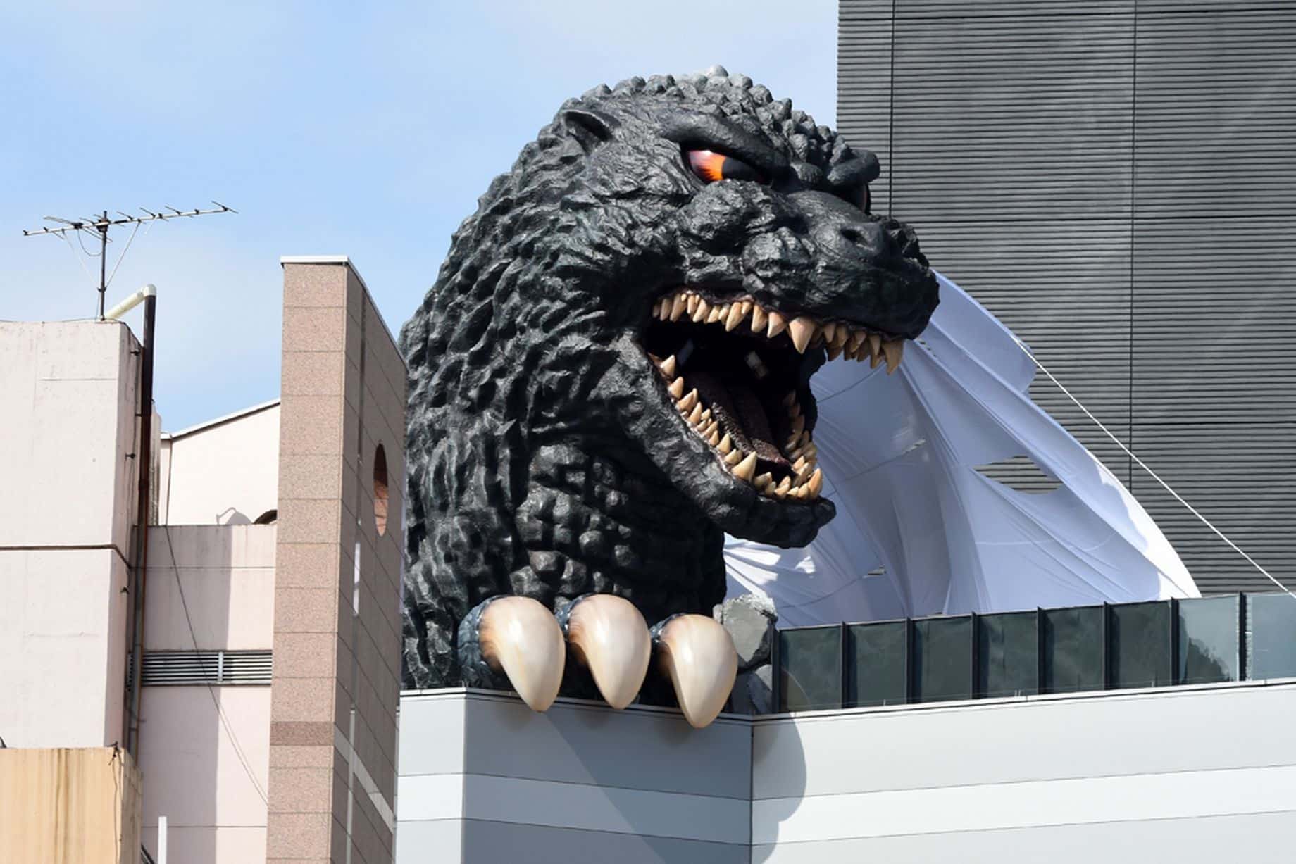 Hotel Gracery - Godzilla - Shinjuku - Giant Head