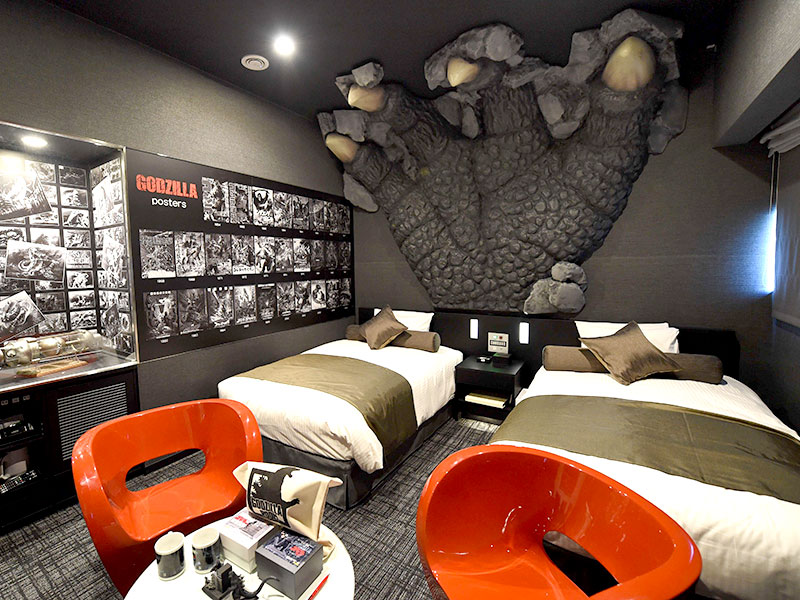 Hotel Gracery - Godzilla - Shinjuku - Themed Room