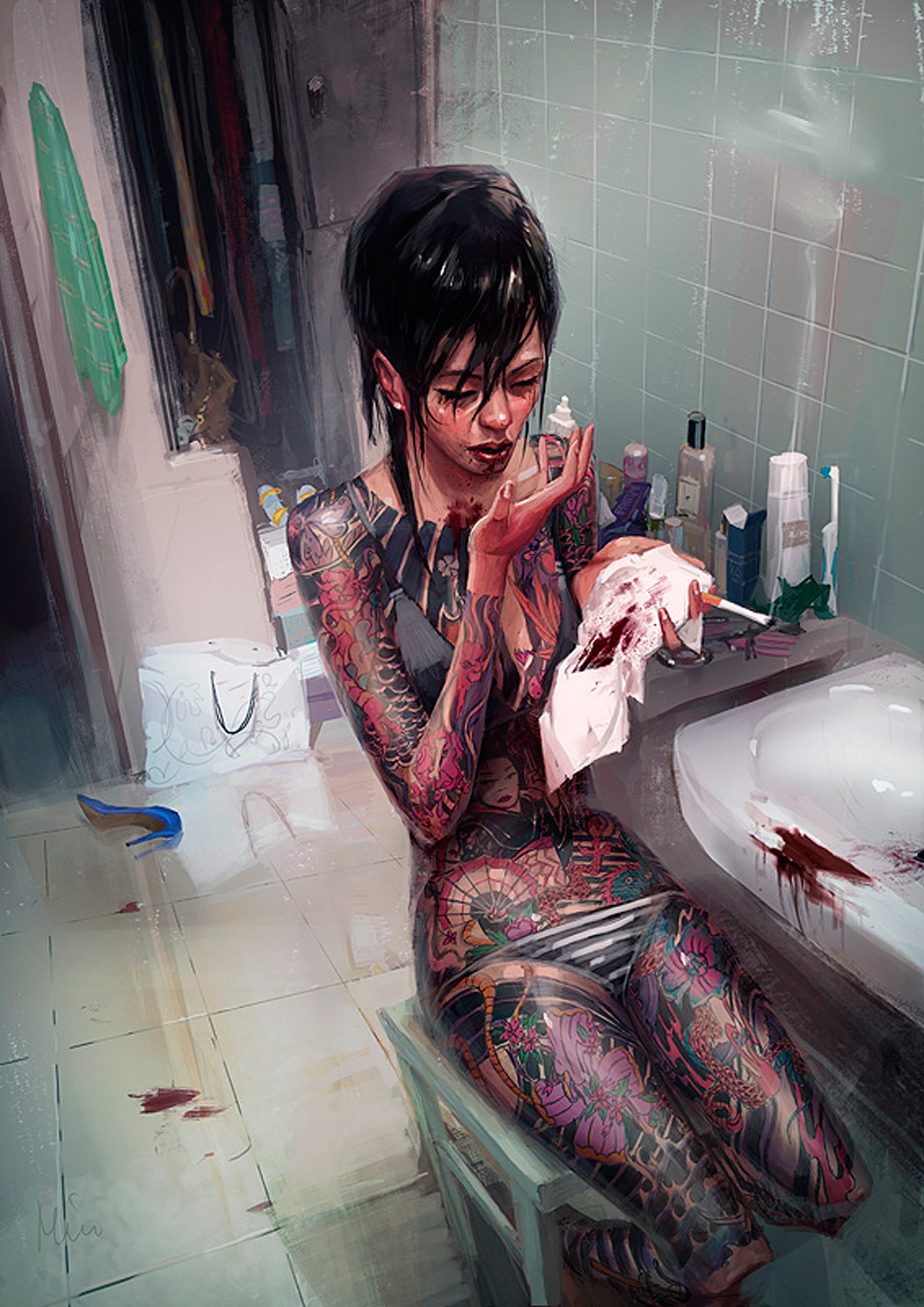 Michal Lisowski - Tattoo Girl