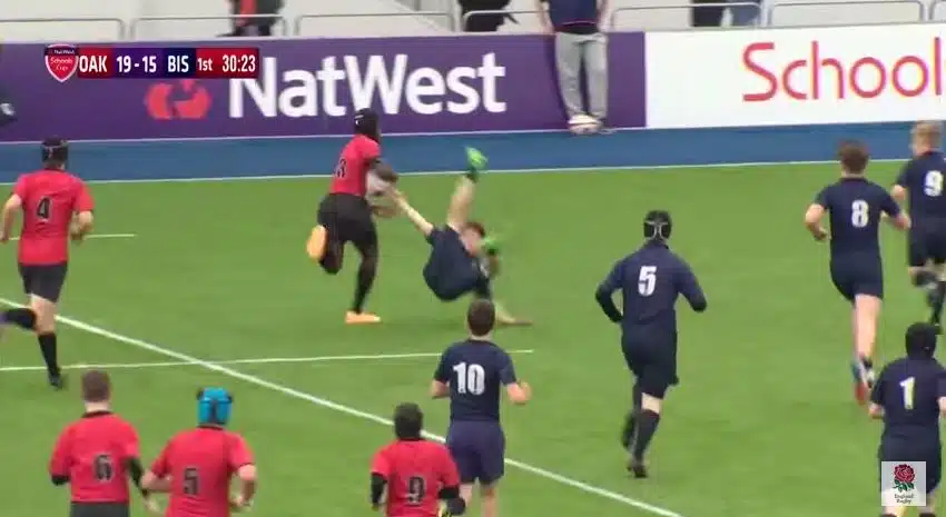 This 15-Year-Old English Rugby Player Is Absolutely Unstoppable