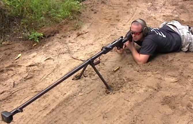 Russian Anti Tank Rifle