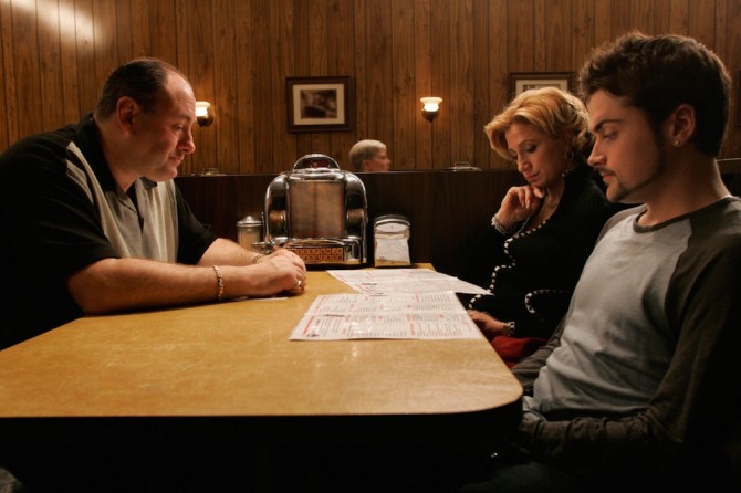 Sopranos Final Scene