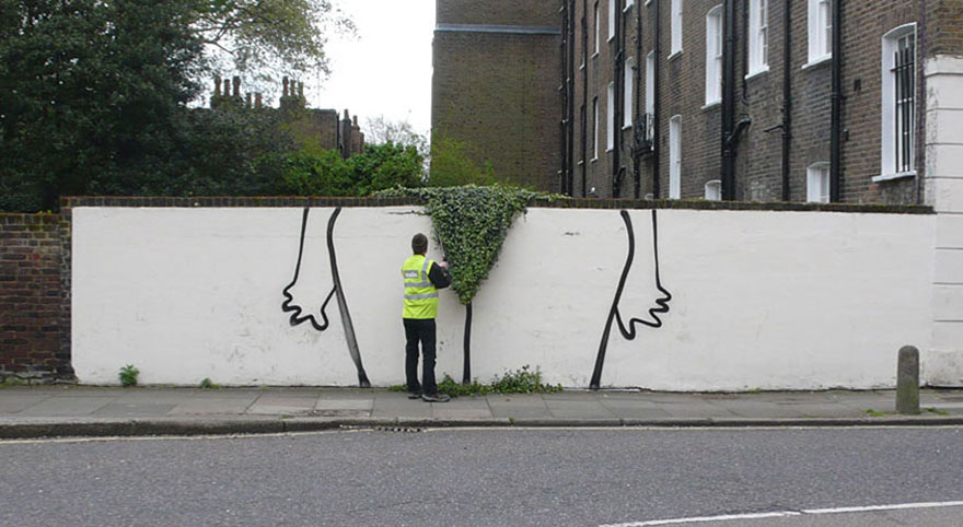 Street Art + Nature - Bush Trim