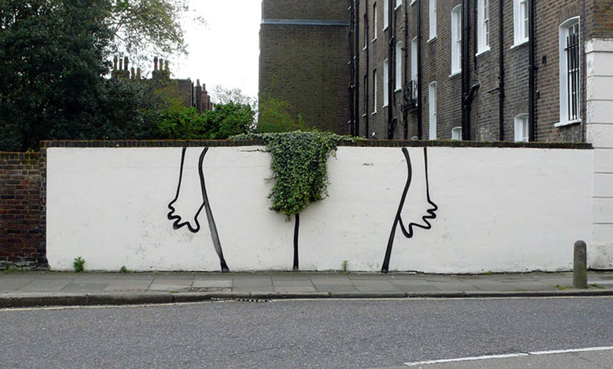 Street Art + Nature - Bush