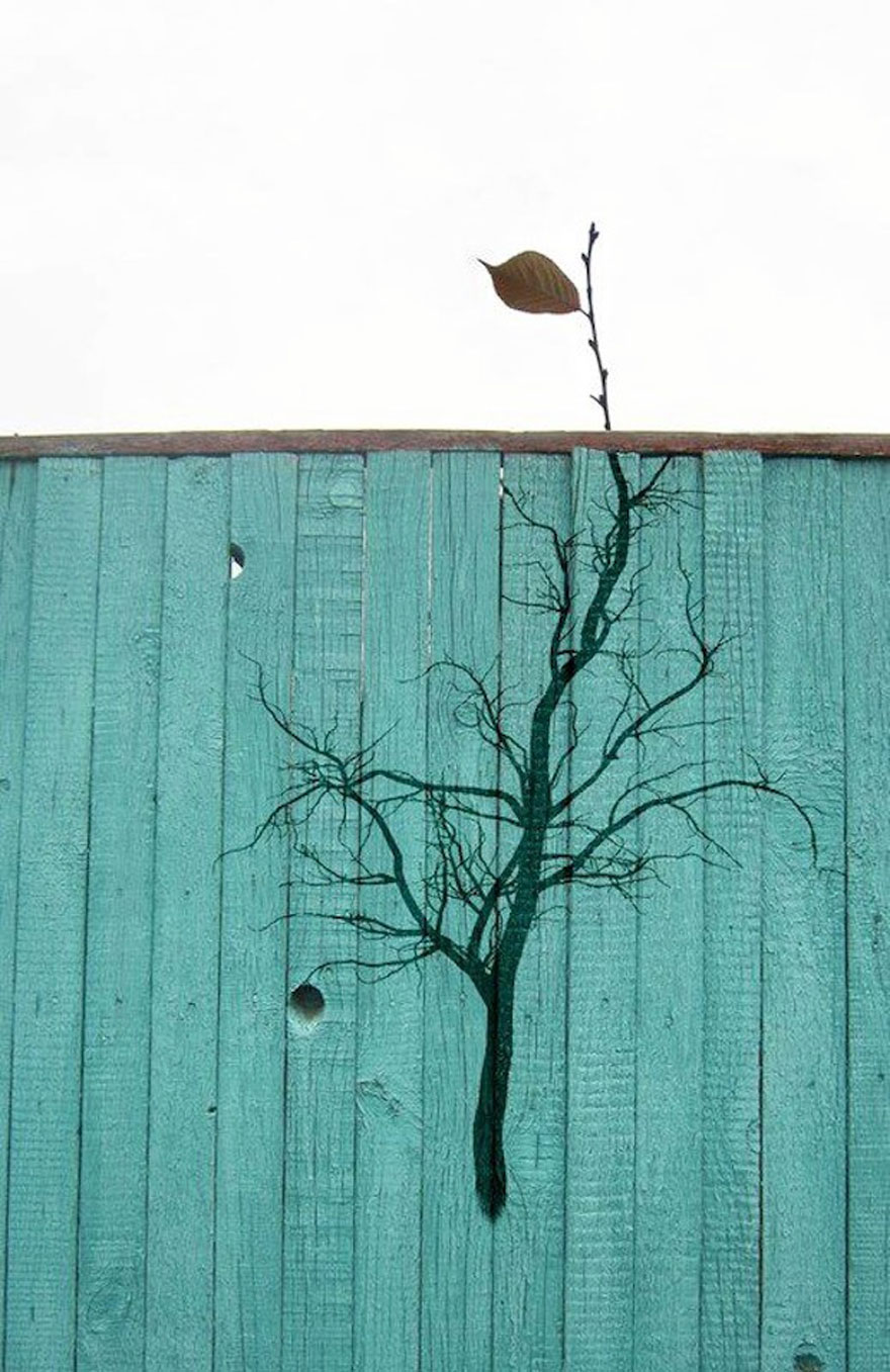Street Art + Nature - New Tree