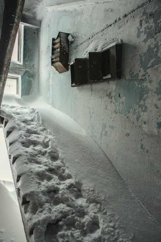 Vorkuta Gulag Russia - Stairs