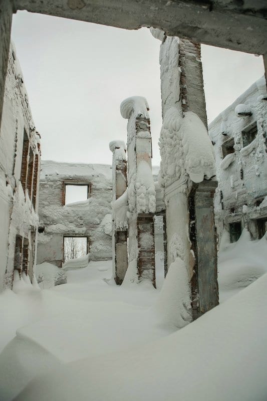 Vorkuta Gulag Russia - Walls