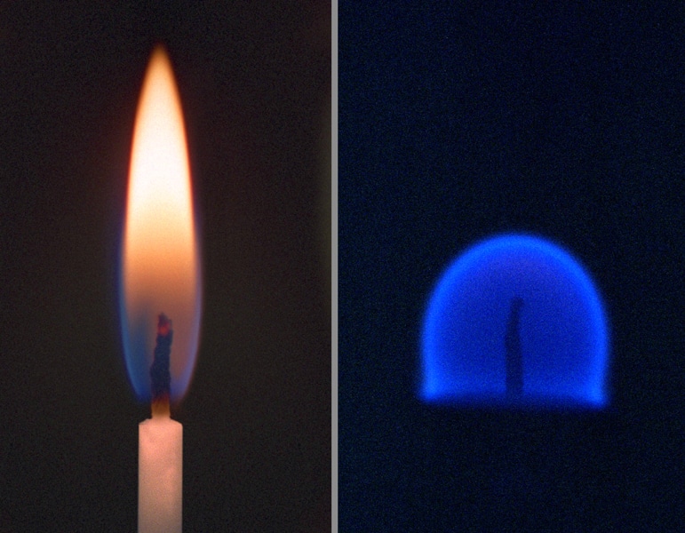 Weird Things About Gravity - Candles In Zero Gravity