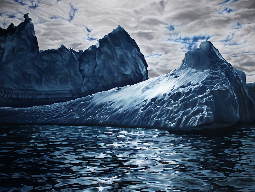 Zaria Forman - Iceberg 4
